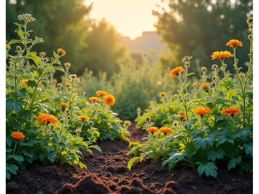 Regenerative landscaping at permaculture garden design